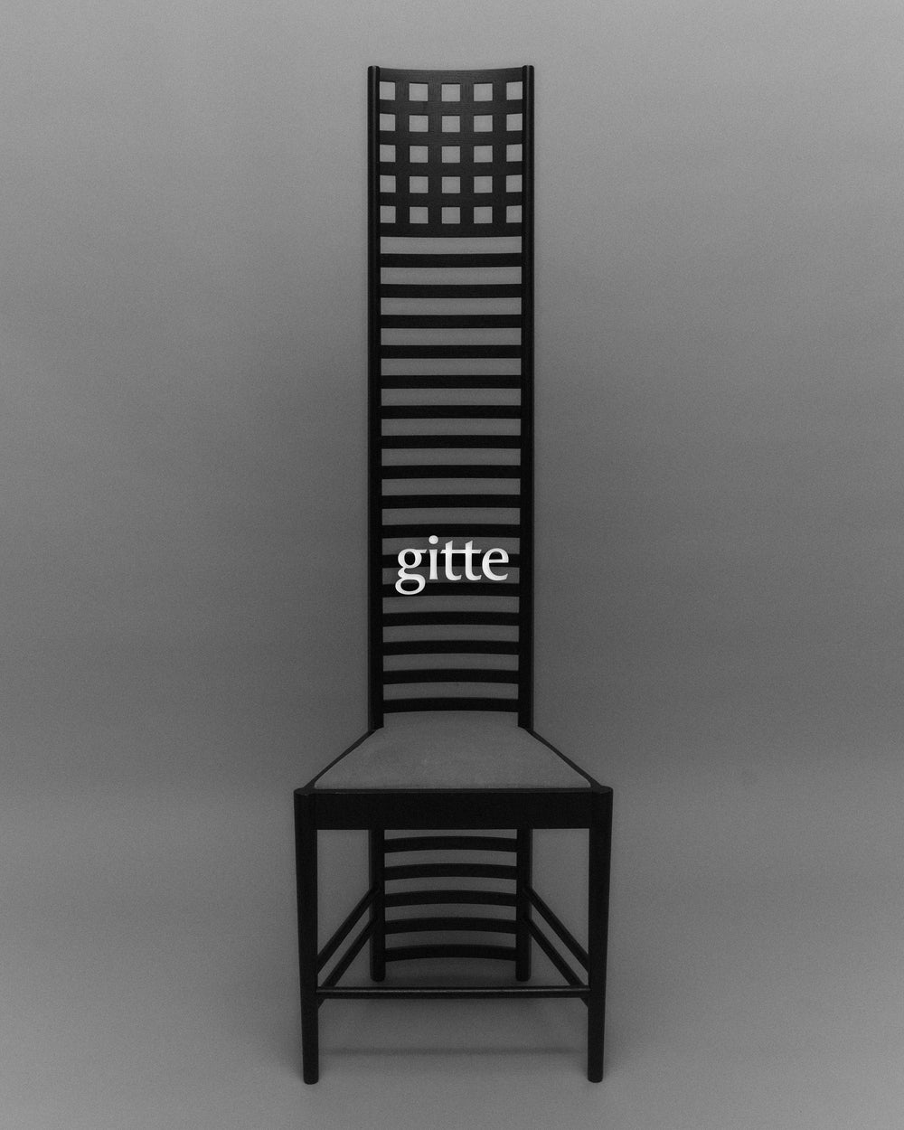 The Hill House Chair by Charles Rennie Mackintosh Gitte Campaign