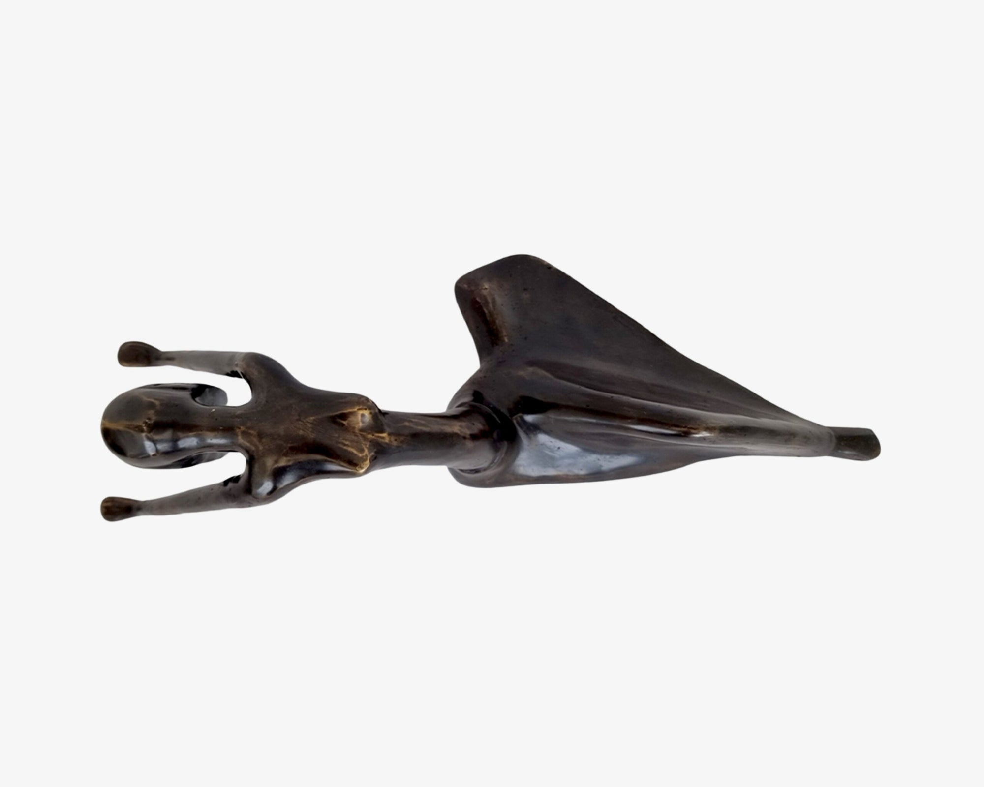 Bronze Woman Figure ‘Sunbather’