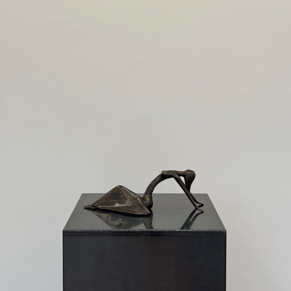 Bronze Woman Figure ‘Sunbather’
