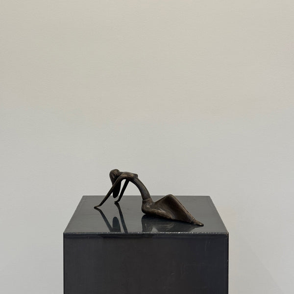 Bronze Woman Figure ‘Sunbather’