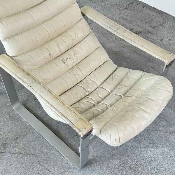 llmari Lappalainen 1970s 'Pulkka' Lounge Chair for Asko