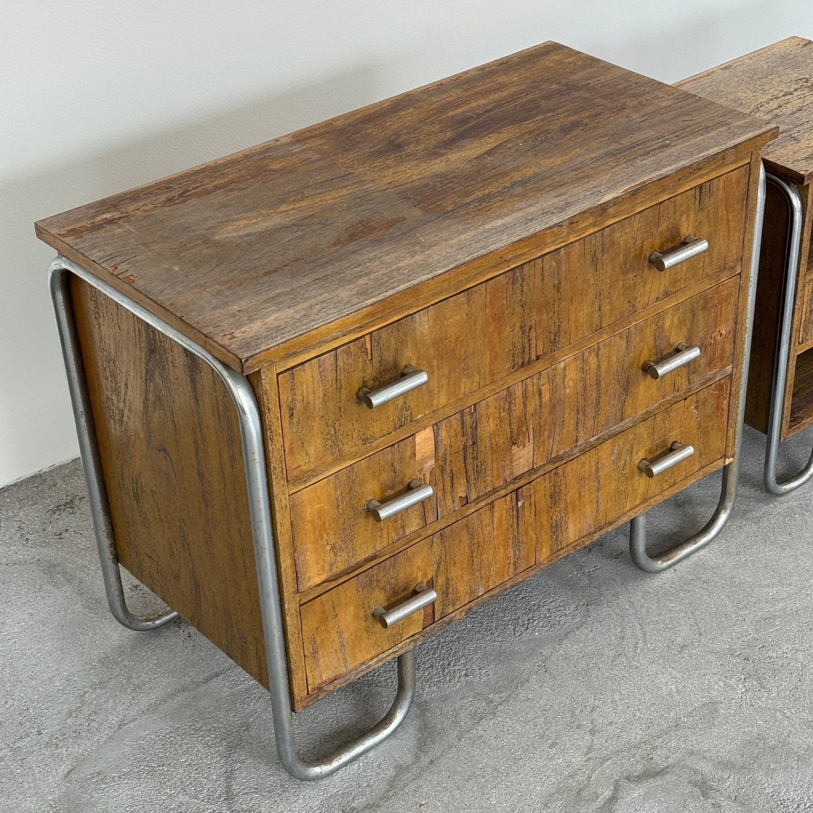 1930s Funkis Chest of Drawers by Venesta Finland