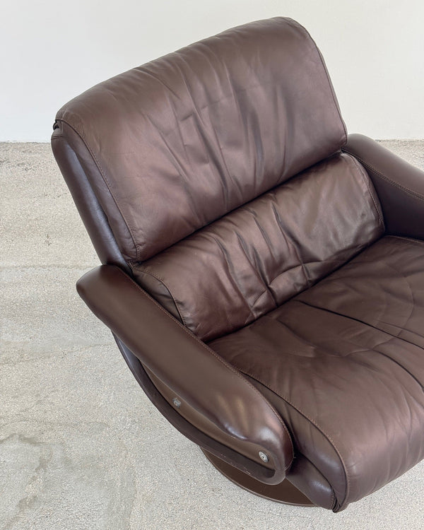 Brown Saturnus Lounge Chair by Yrjö Kukkapuro