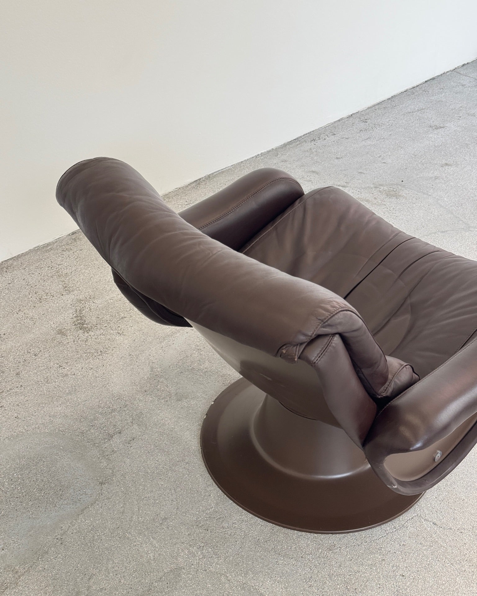 Brown Saturnus Lounge Chair by Yrjö Kukkapuro