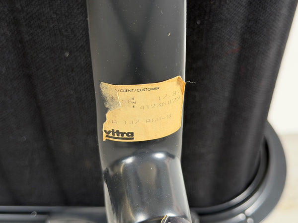 Charles & Ray Eames EA108 Black Office Chair for Vitra