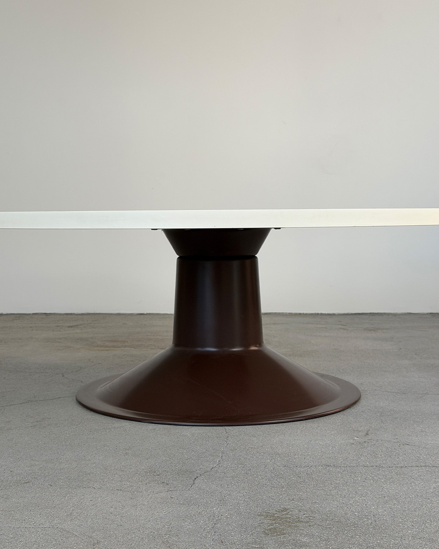 Brown Saturnus Coffee Table by Yrjö Kukkapuro for Haimi Finland, 1970s