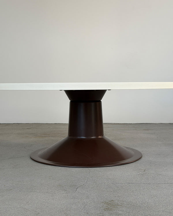 Brown Saturnus Coffee Table by Yrjö Kukkapuro for Haimi Finland, 1970s