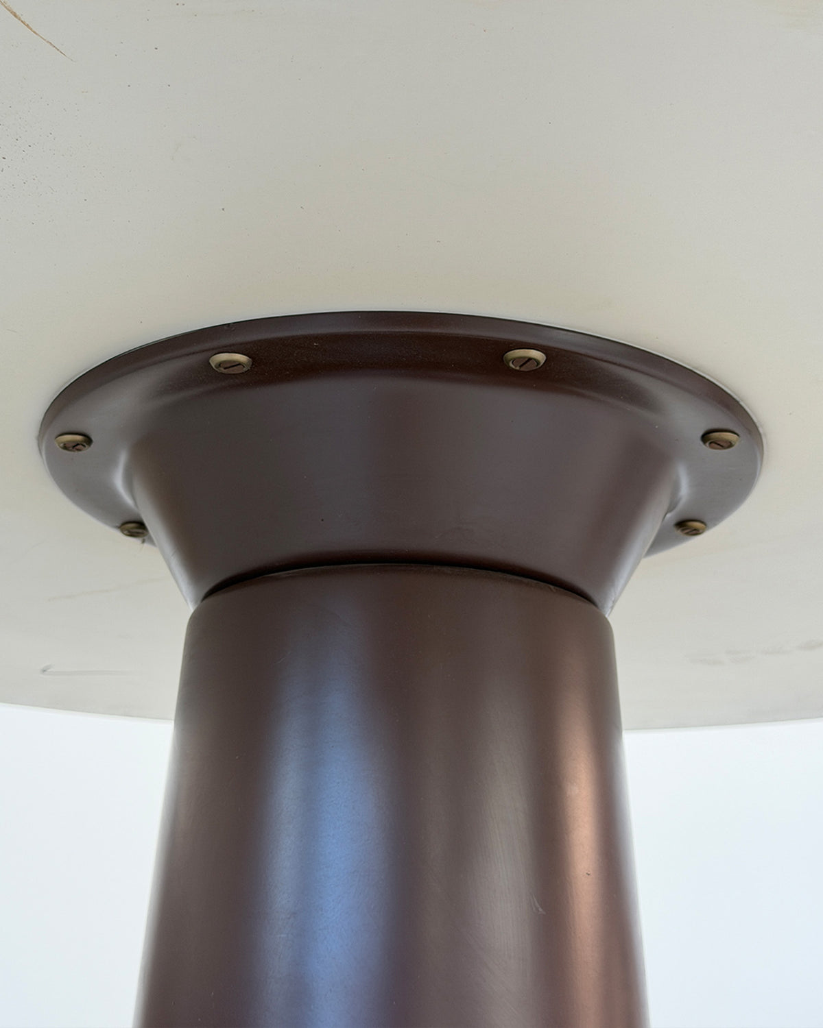 Brown Saturnus Coffee Table by Yrjö Kukkapuro for Haimi Finland, 1970s