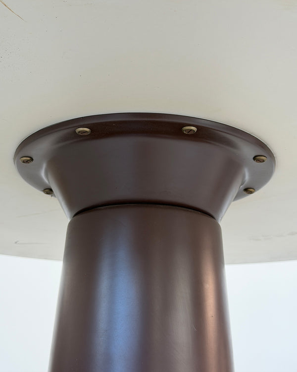 Brown Saturnus Coffee Table by Yrjö Kukkapuro for Haimi Finland, 1970s