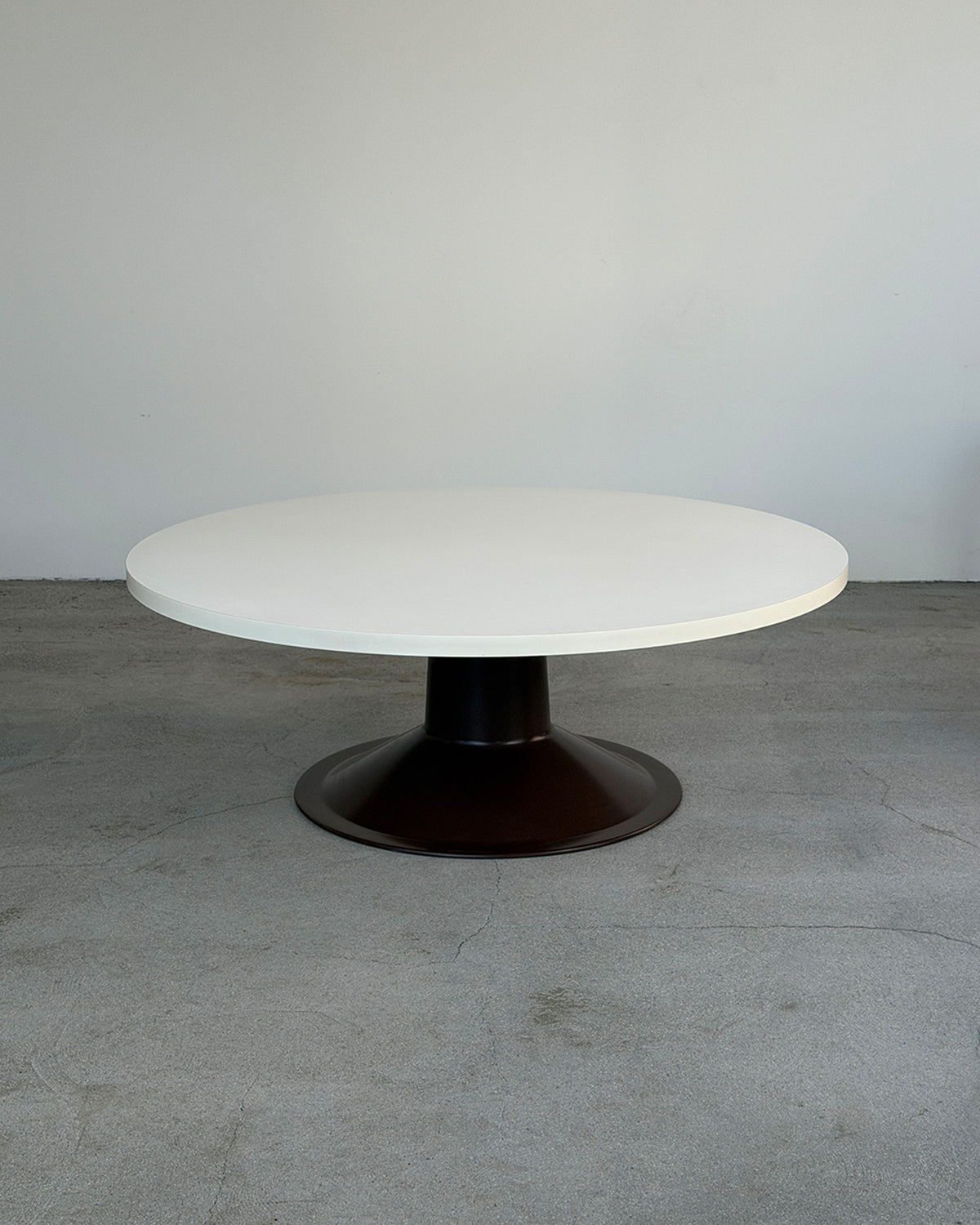 Brown Saturnus Coffee Table by Yrjö Kukkapuro for Haimi Finland, 1970s