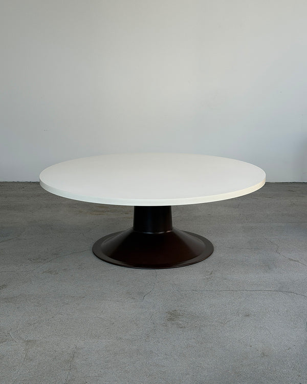 Brown Saturnus Coffee Table by Yrjö Kukkapuro for Haimi Finland, 1970s