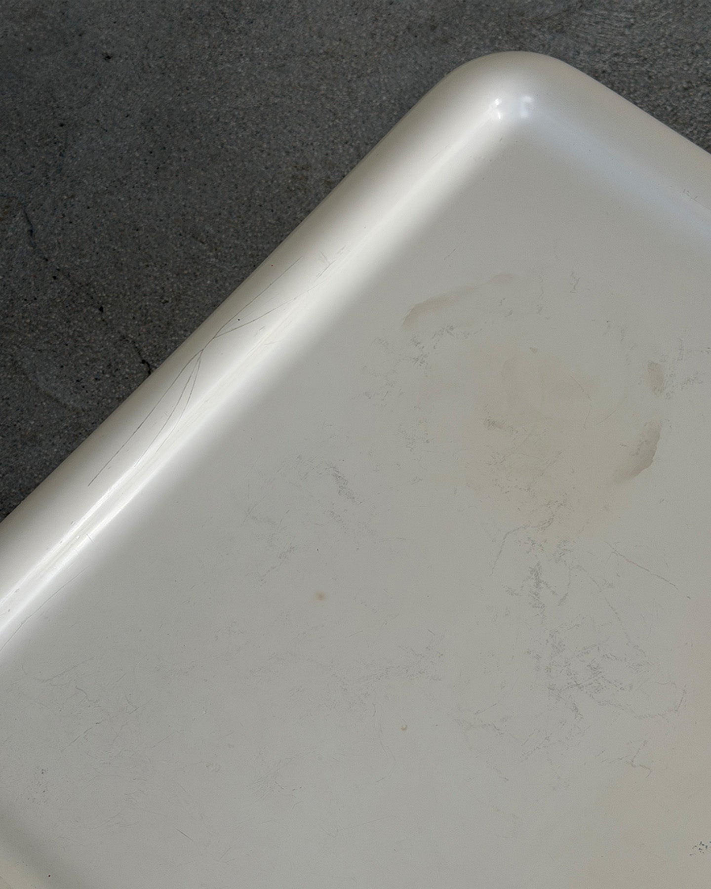 White Model 667 Side Table by Yrjö Kukkapuro for Haimi, Finland 1970s