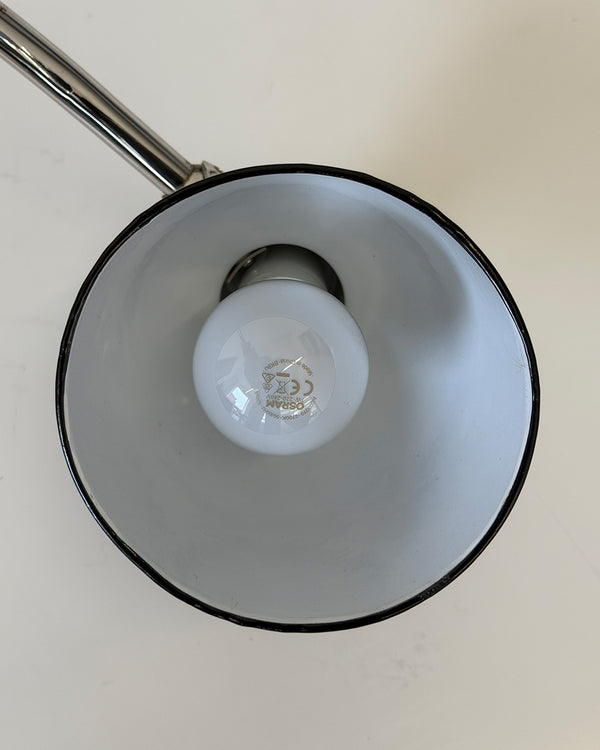 Black Model 5305 Desk Lamp by Paavo Tynell for Taito Oy