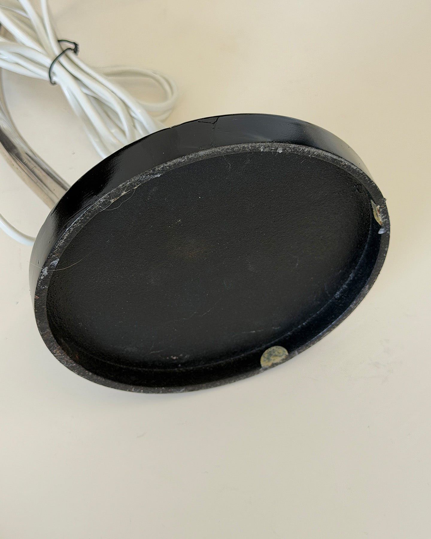 Black Model 5305 Desk Lamp by Paavo Tynell for Taito Oy