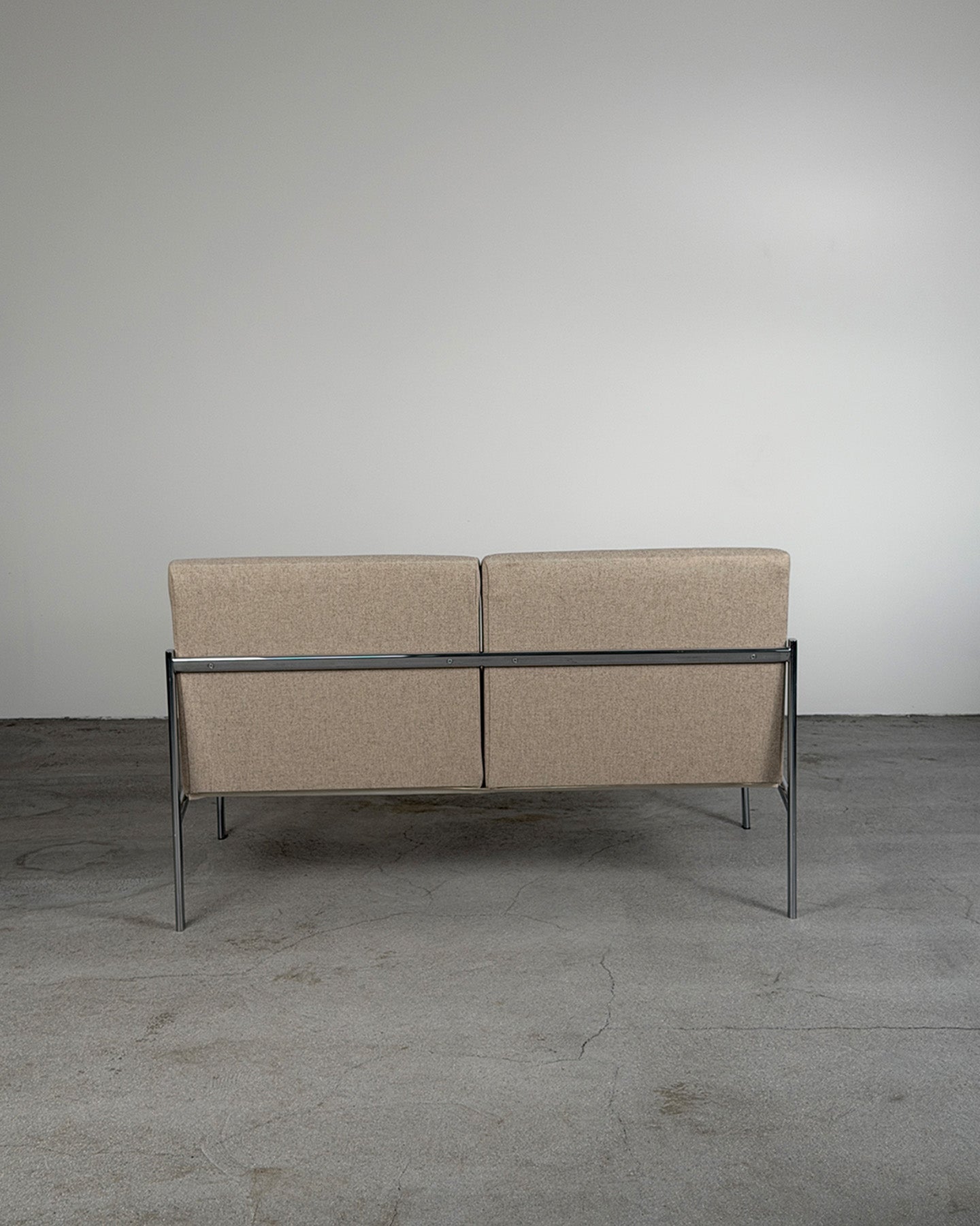 Beige Wool 'Kiki' 2-Seater Sofa by Ilmari Tapiovaara for Artek