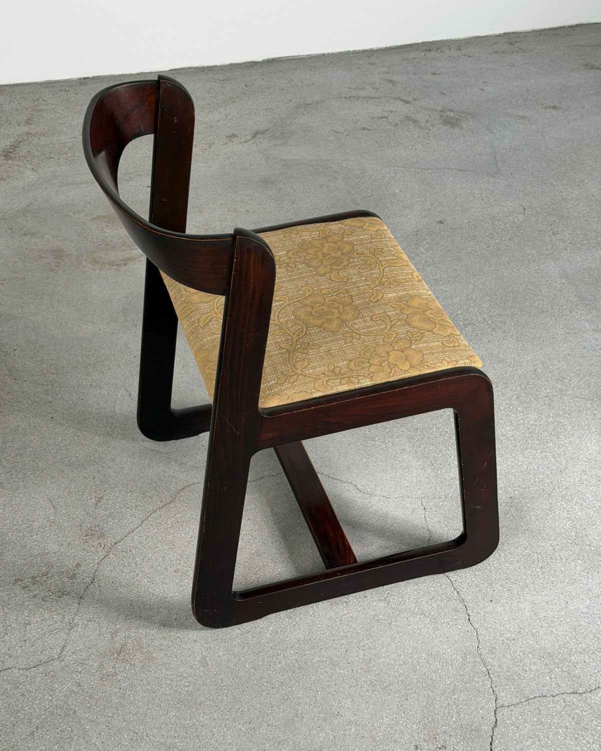 Mario Sabot Wooden Dining Chairs by Willy Rizzo