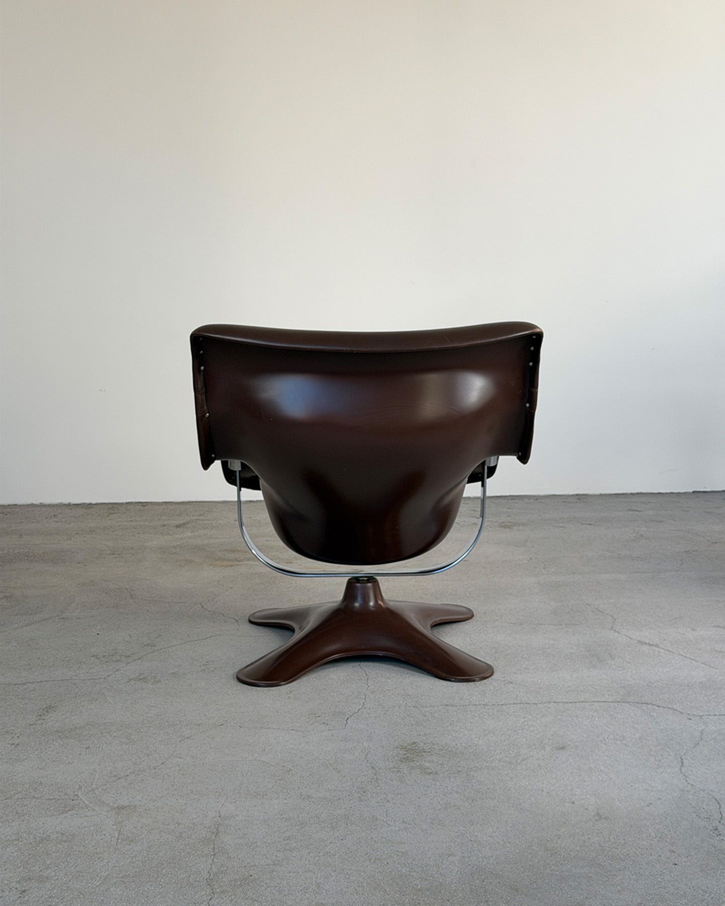 Brown Karuselli Lounge Chair by Yrjö Kukkapuro for Haimi, 1970s