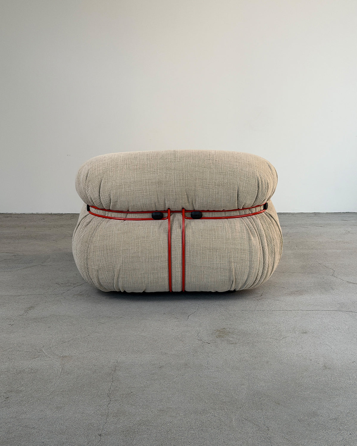Beige Soriana Lounge Chair by Afra & Tobia Scarpa for Cassina