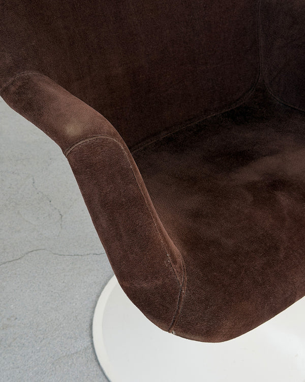Brown Junior 417P Armchair by Yrjö Kukkapuro for Haimi, 1970s