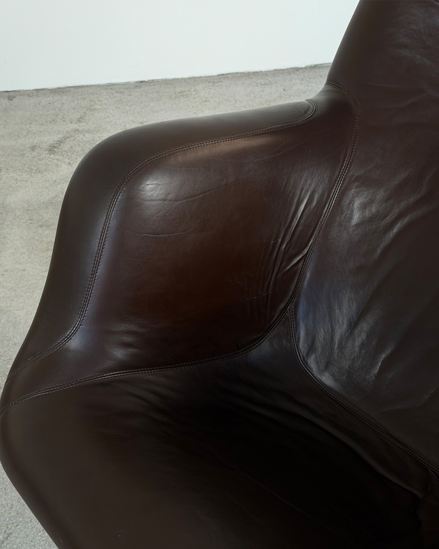 Brown Karuselli Lounge Chair by Yrjö Kukkapuro for Haimi
