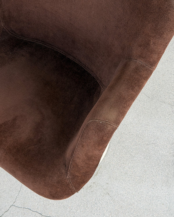 Brown Junior 417P Armchair by Yrjö Kukkapuro for Haimi, 1970s