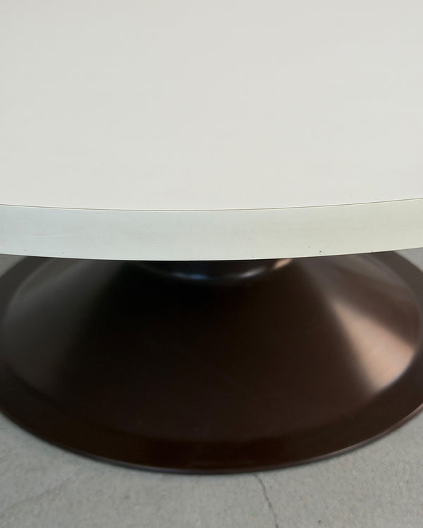 Brown Saturnus Coffee Table by Yrjö Kukkapuro for Haimi Finland, 1970s