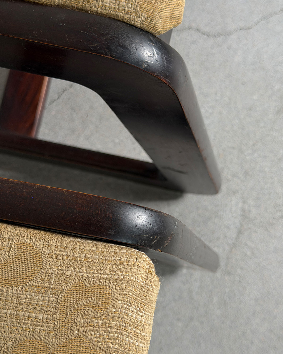 Mario Sabot Wooden Dining Chairs by Willy Rizzo