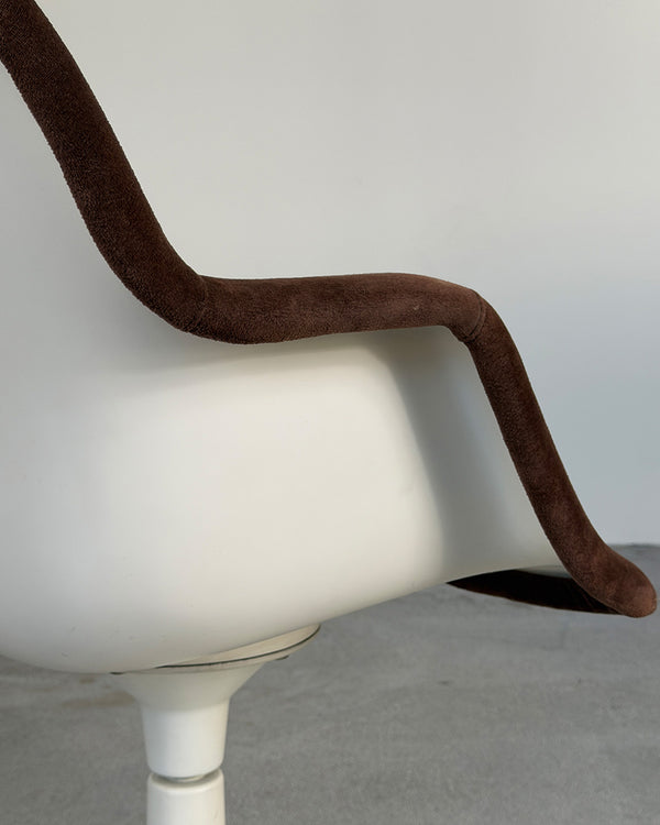 Brown Junior 417P Armchair by Yrjö Kukkapuro for Haimi, 1970s