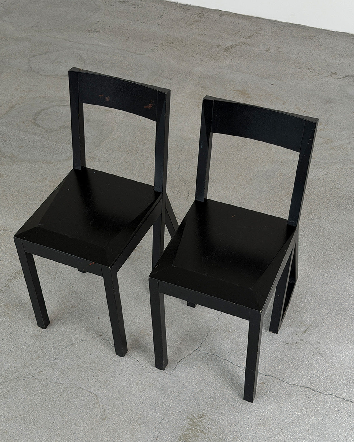 Black 'Tilt 070' Children's Chair by Peter Andersson