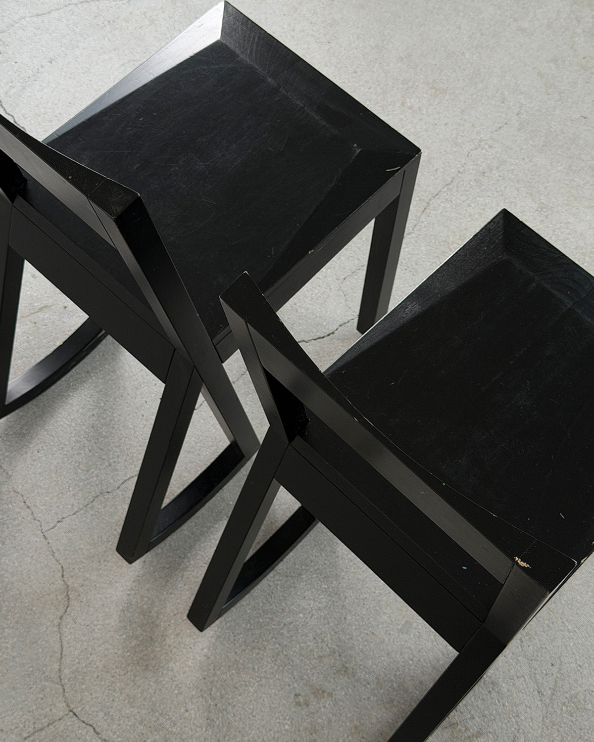 Black 'Tilt 070' Children's Chair by Peter Andersson