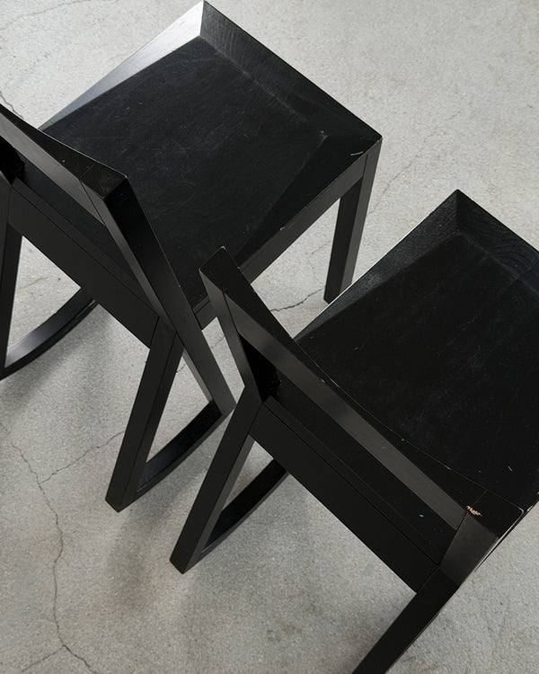 Black 'Tilt 070' Children's Chair by Peter Andersson