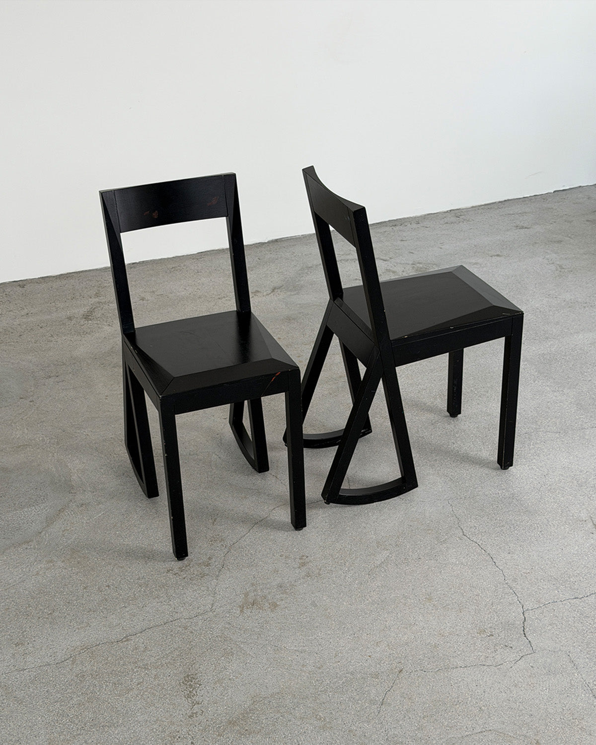 Black 'Tilt 070' Children's Chair by Peter Andersson