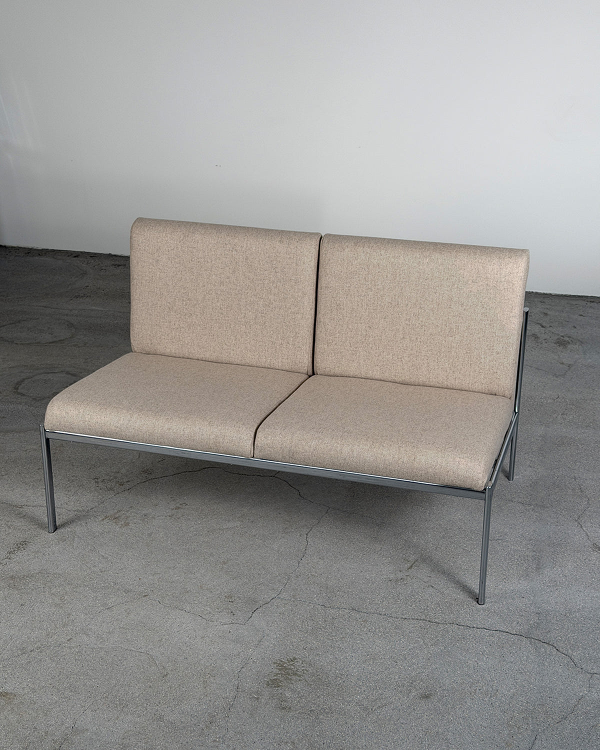 Beige Wool 'Kiki' 2-Seater Sofa by Ilmari Tapiovaara for Artek