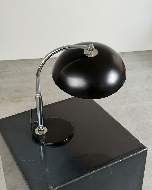 Black 'Model 144' Desk Lamp by H.Th.J.A. Busquet for Hala Zeist, 1950s
