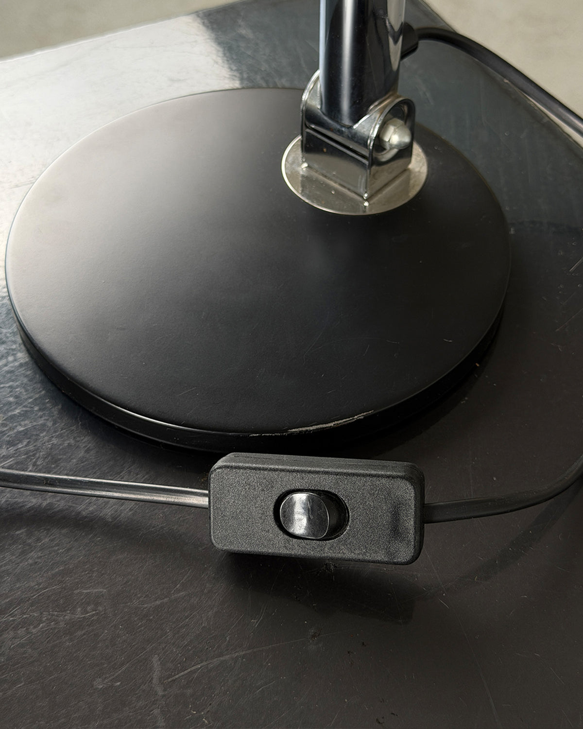 Black 'Model 144' Desk Lamp by H.Th.J.A. Busquet for Hala Zeist, 1950s