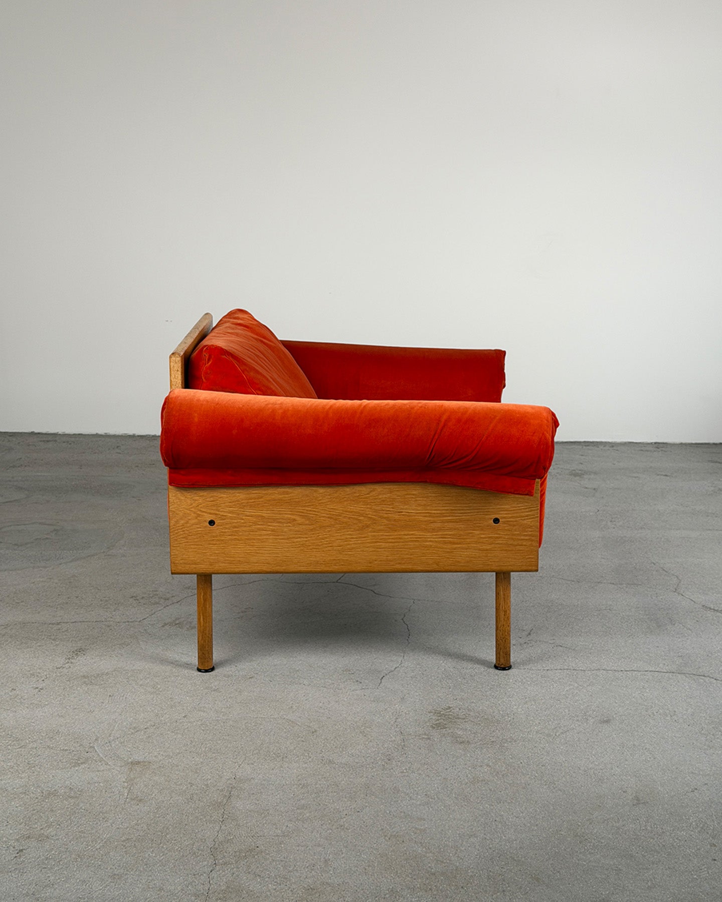 Red 'Ateljee' Armchair by Yrjö Kukkapuro for Haimi, Finland 1990s