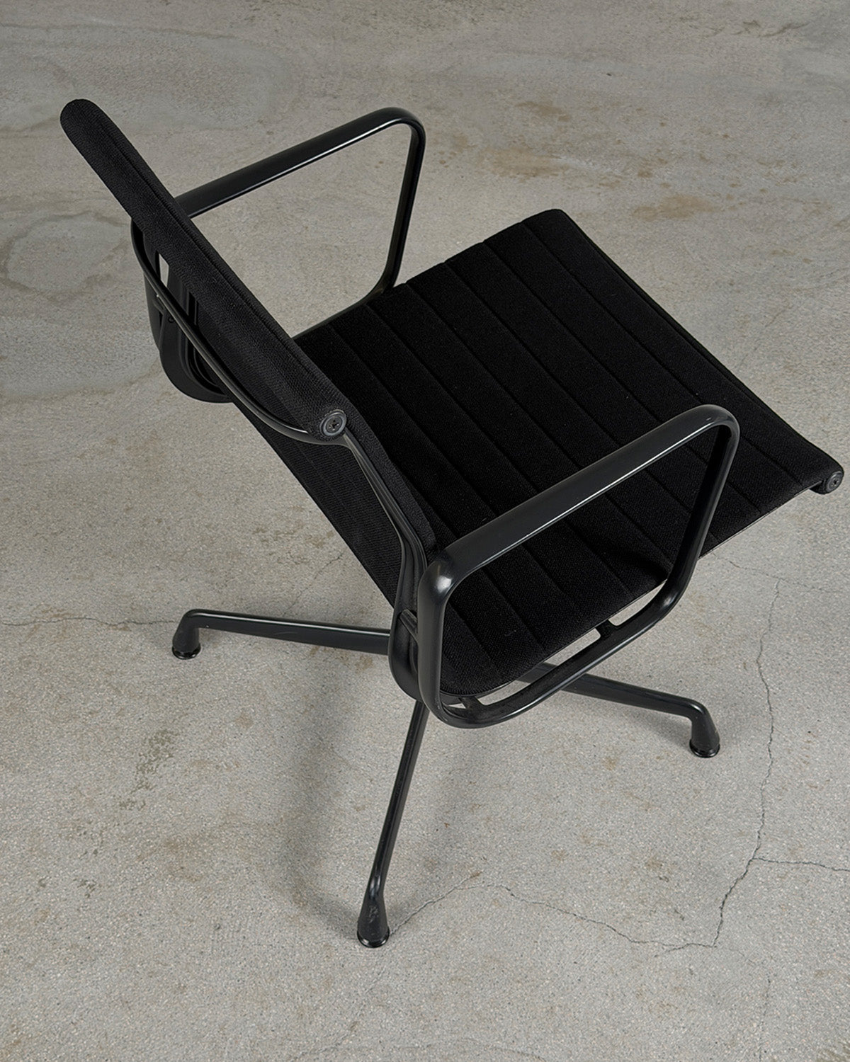 Charles & Ray Eames EA108 Black Office Chair for Vitra
