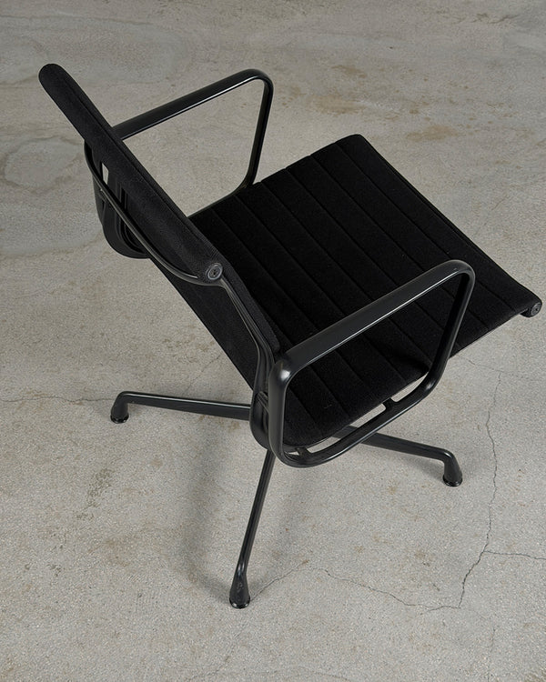 Charles & Ray Eames EA108 Black Office Chair for Vitra