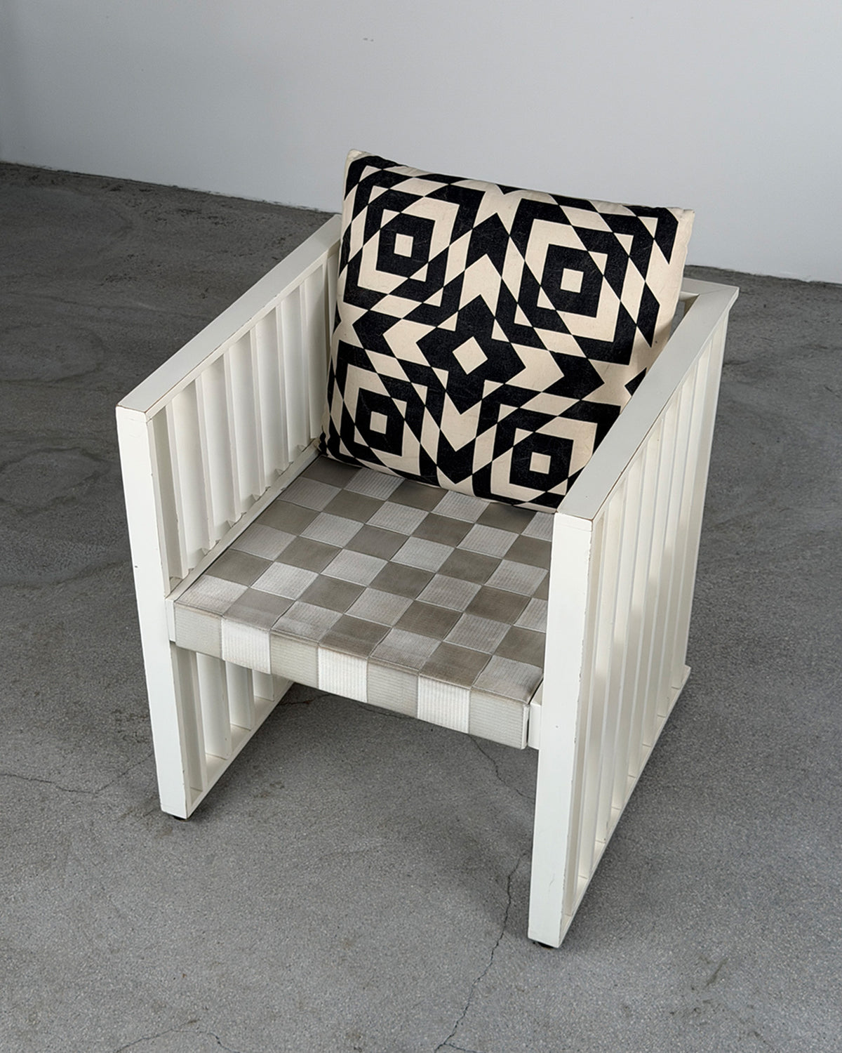 'Purkersdorf' Armchair by Josef Hoffmann & Koloman Moser for Wittmann, 1970s