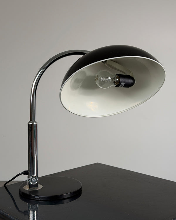 Black 'Model 144' Desk Lamp by H.Th.J.A. Busquet for Hala Zeist, 1950s