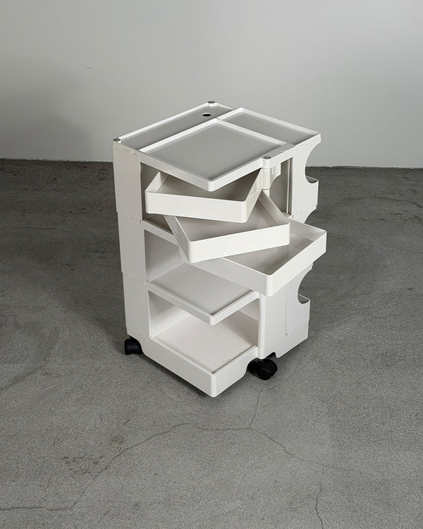 White Joe Colombo 'B33 Boby' Trolley