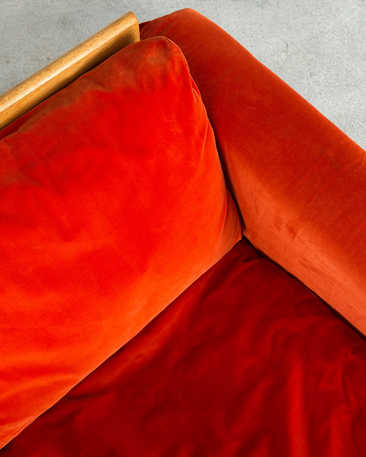 Red 'Ateljee' Armchair by Yrjö Kukkapuro for Haimi, Finland 1990s