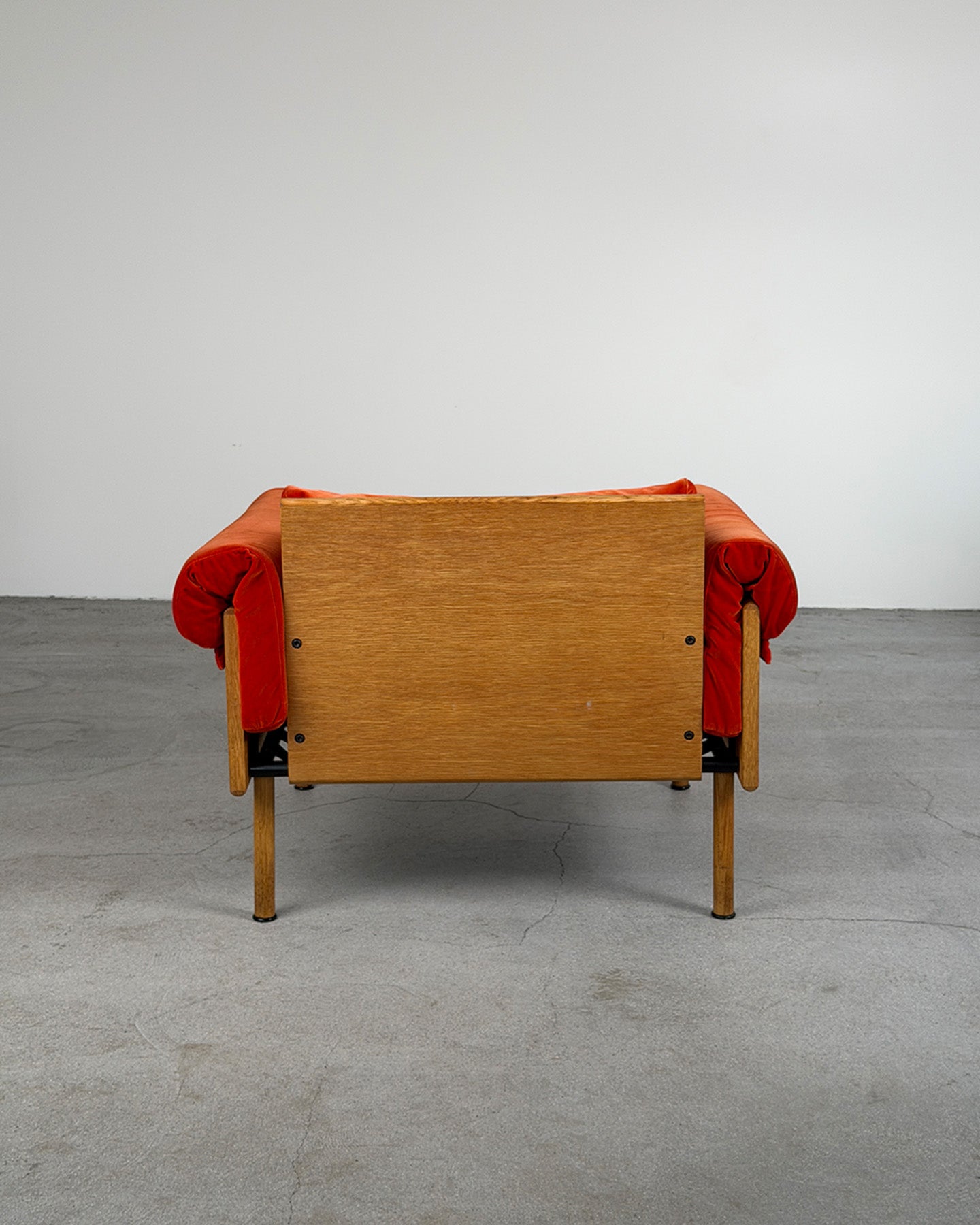 Red 'Ateljee' Armchair by Yrjö Kukkapuro for Haimi, Finland 1990s