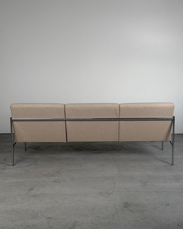 Beige Wool 'Kiki' 3-Seater Sofa by Ilmari Tapiovaara for Artek