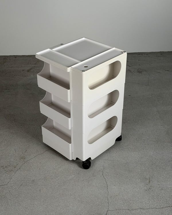 White Joe Colombo 'B33 Boby' Trolley