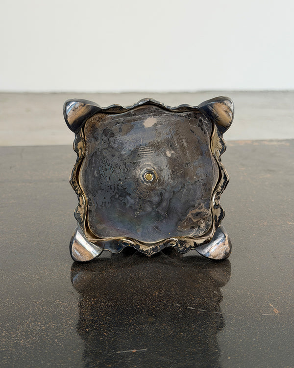 1950s Baroque 813 Silver Candle Holder