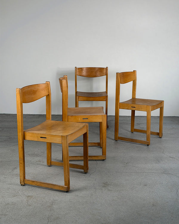 Vintage Mid-20th Century Orchestral Chairs