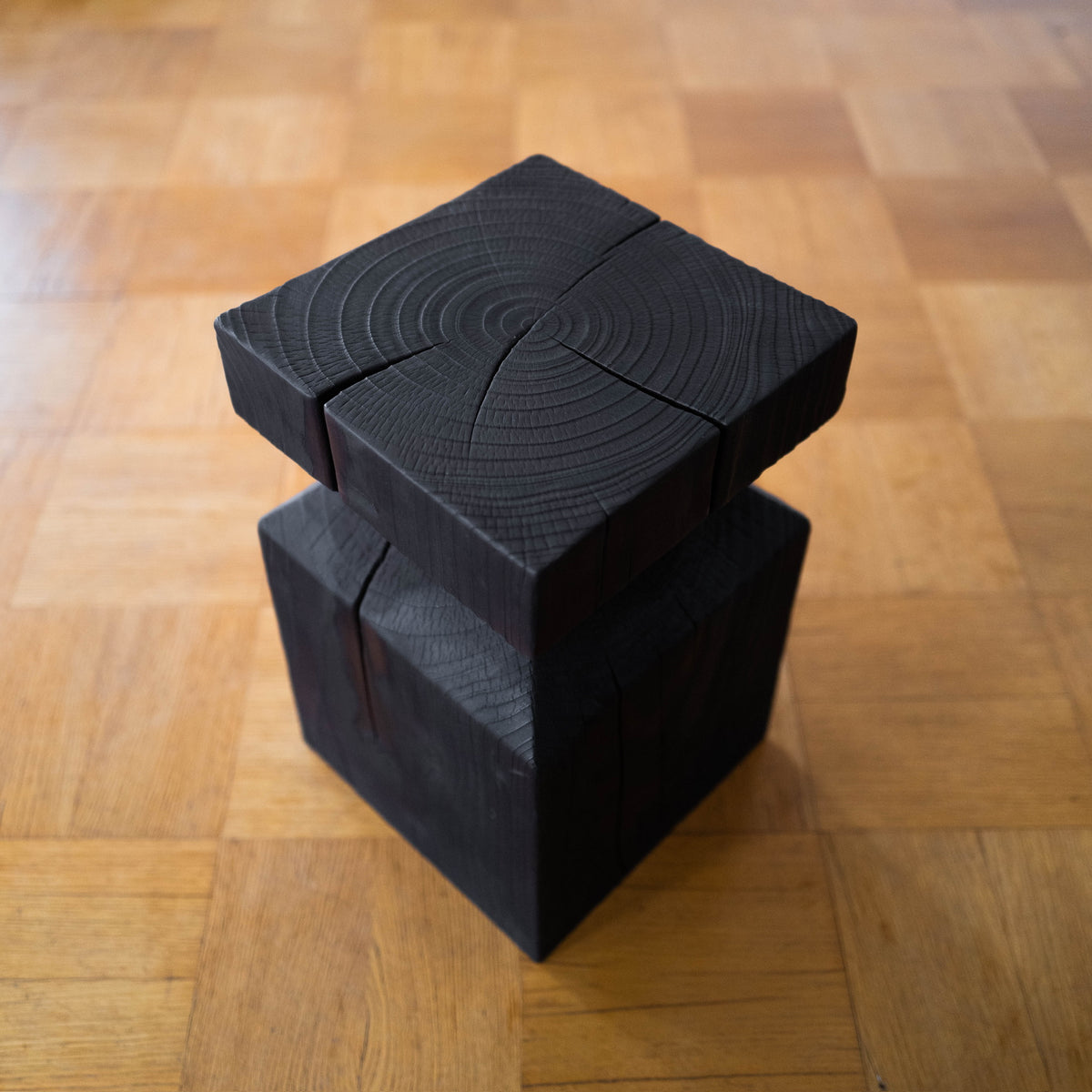 Solid Wood Coffee Table by Dean Marino
